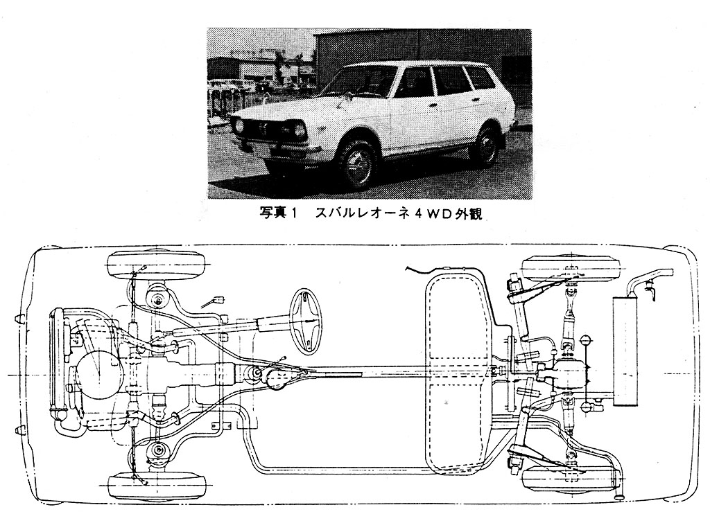 スバル レオーネ4WD